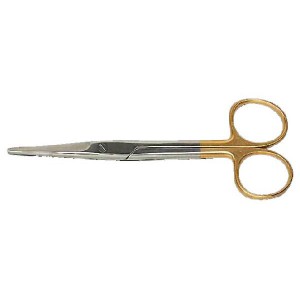 Chirurgické nůžky MAYO s karbidovými břity, 14,5 cm, obě špičky tupé